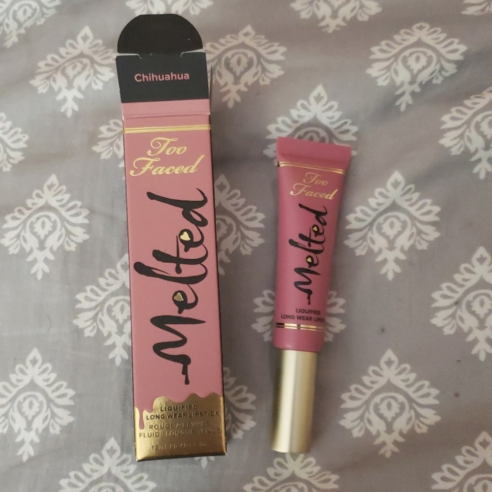 Too Faced Melted Lipstick Chihuahua BNIB